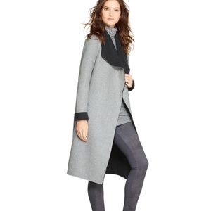 WHBM Reversible wrap coat Size S